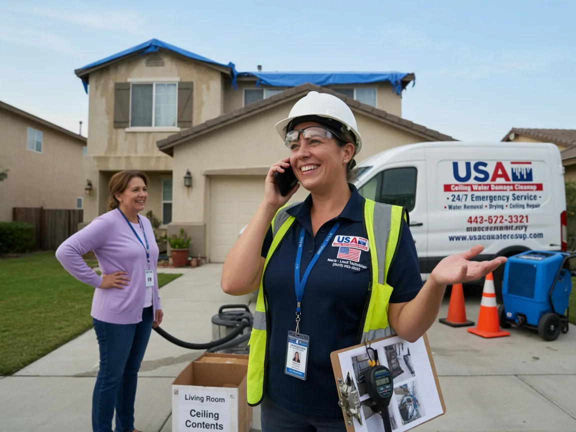 Ceiling Water Damage Restoration Lake Preston, SD FAQs